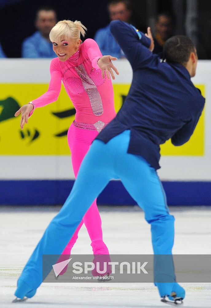 World Figure Skating Championships. Pairs. Free Skating