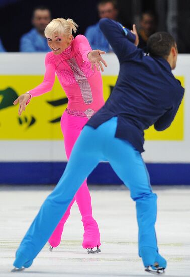 World Figure Skating Championships. Pairs. Free Skating