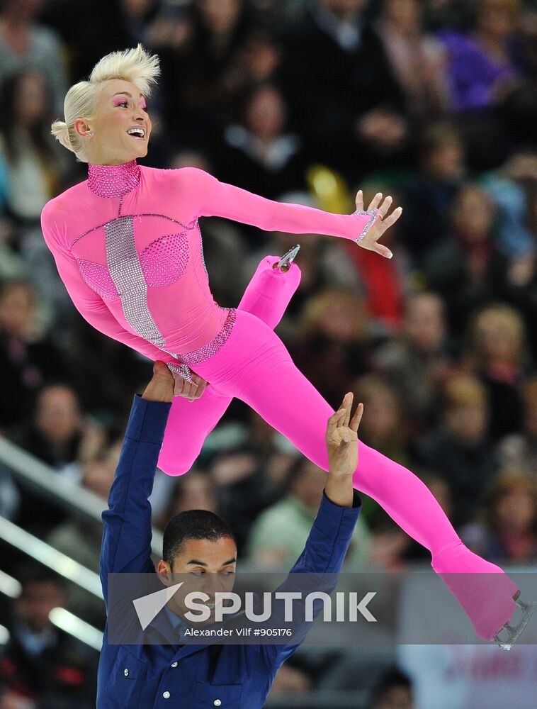 World Figure Skating Championships. Pairs. Free Skating