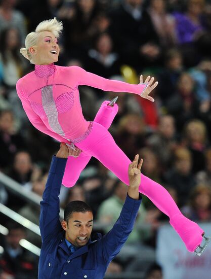 World Figure Skating Championships. Pairs. Free Skating