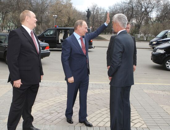 Vladimir Putin visits Volga Federal District
