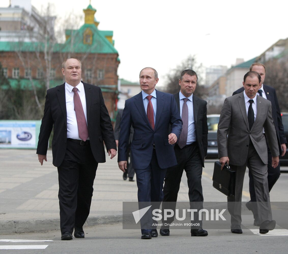 Vladimir Putin visits Volga Federal District