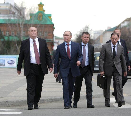 Vladimir Putin visits Volga Federal District