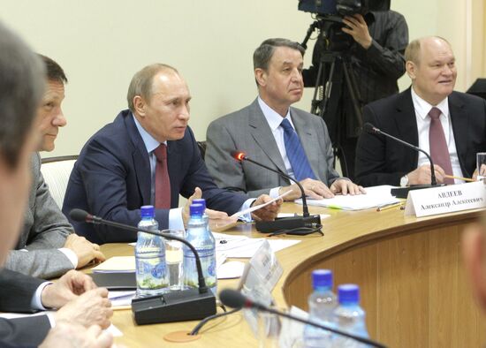 Vladimir Putin visits Volga Federal District