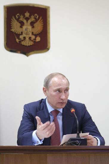 Vladimir Putin visits Volga Federal District