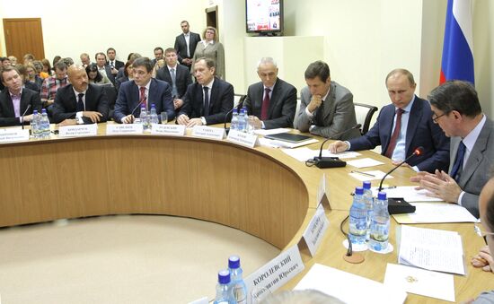 Vladimir Putin visits Volga Federal District