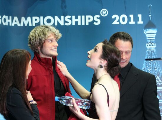 Figure skating. 2011 World Championship. Ice Dancing Free Dance