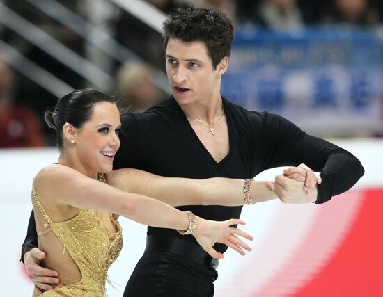 Tessa Virtue and Scott Moir