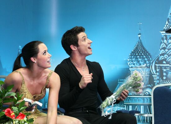 Tessa Virtue and Scott Moir