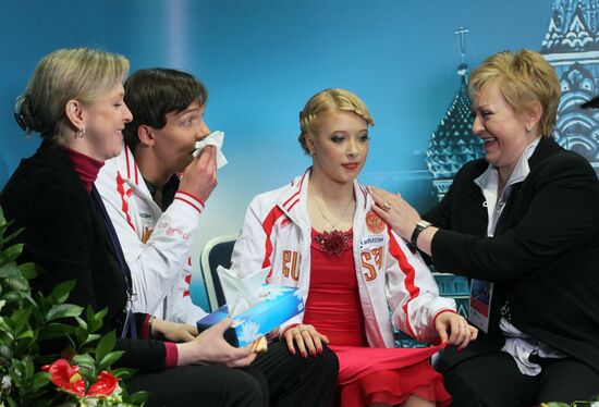 Figure skating. 2011 World Championship. Ice Dancing Free Dance