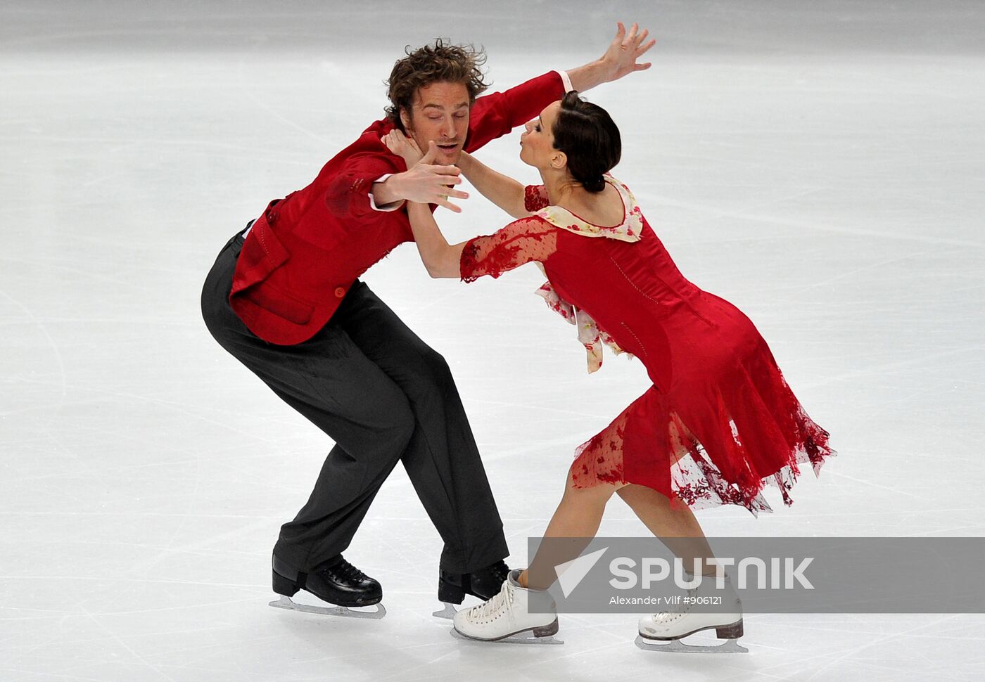 Natalie Pechalat and Fabian Bourzat