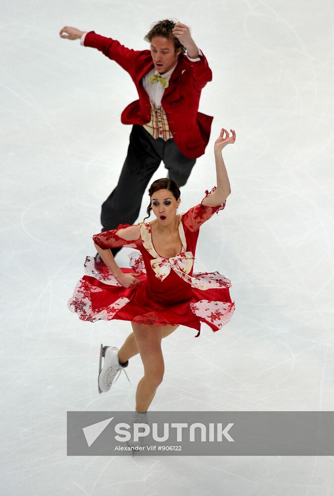 Natalie Pechalat and Fabian Bourzat