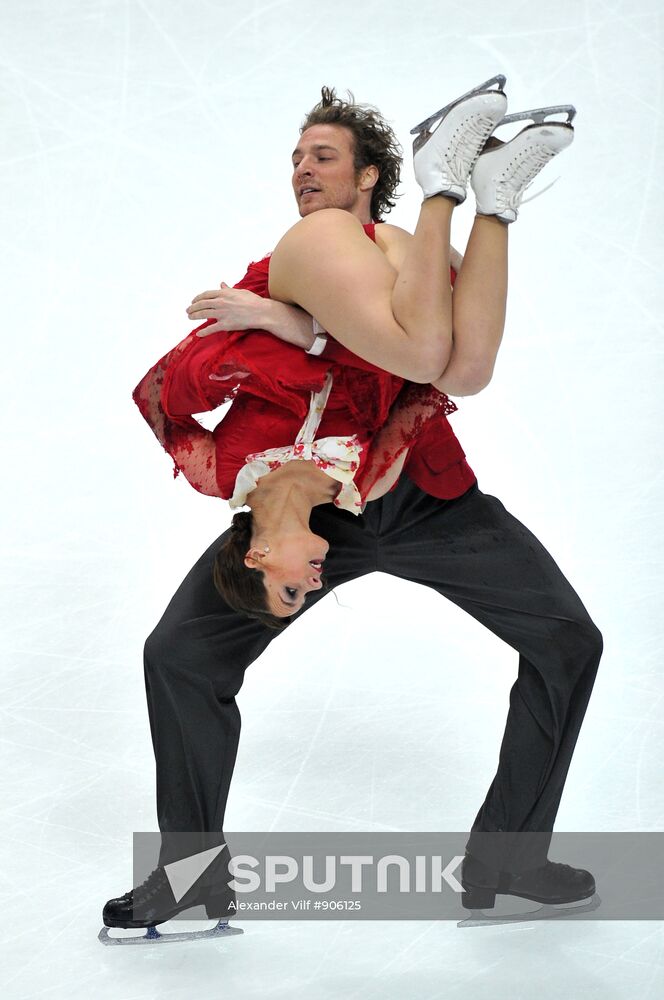 Natalie Pechalat and Fabian Bourzat