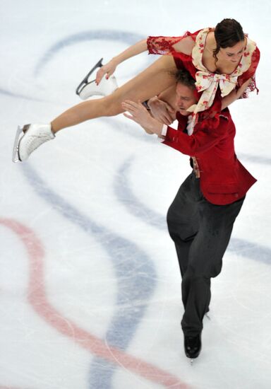 Natalie Pechalat and Fabian Bourzat