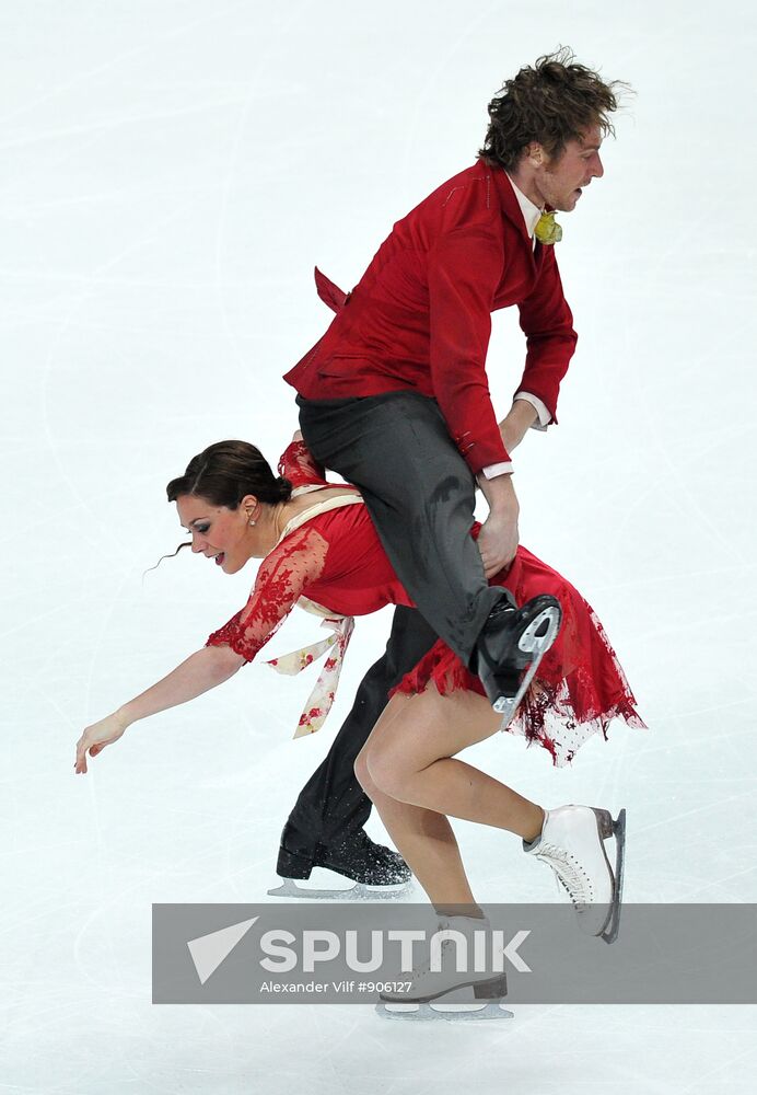 Natalie Pechalat and Fabian Bourzat