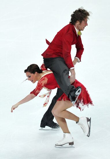 Natalie Pechalat and Fabian Bourzat