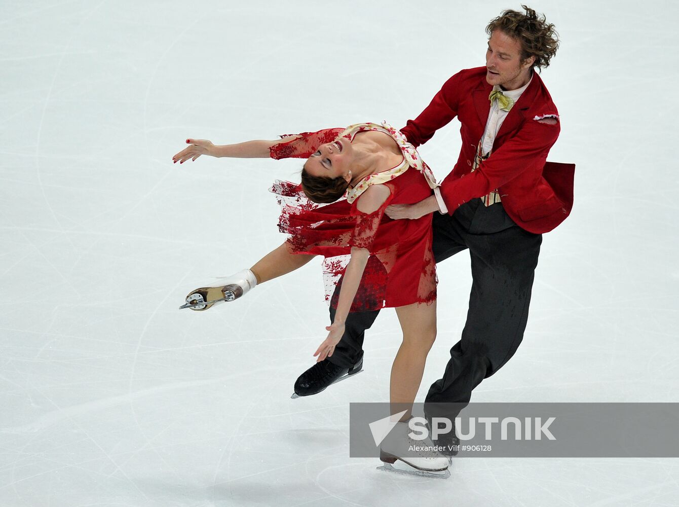 Natalie Pechalat and Fabian Bourzat