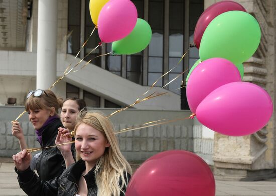Labor Day demonstrations in Ufa