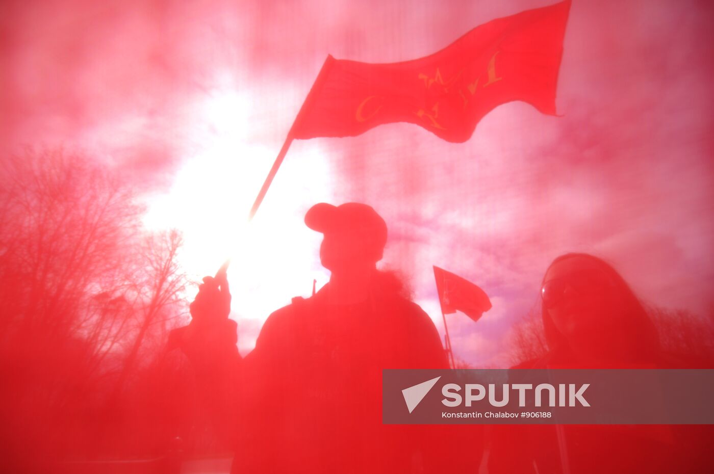 Labor Day march in Veliky Novgorod
