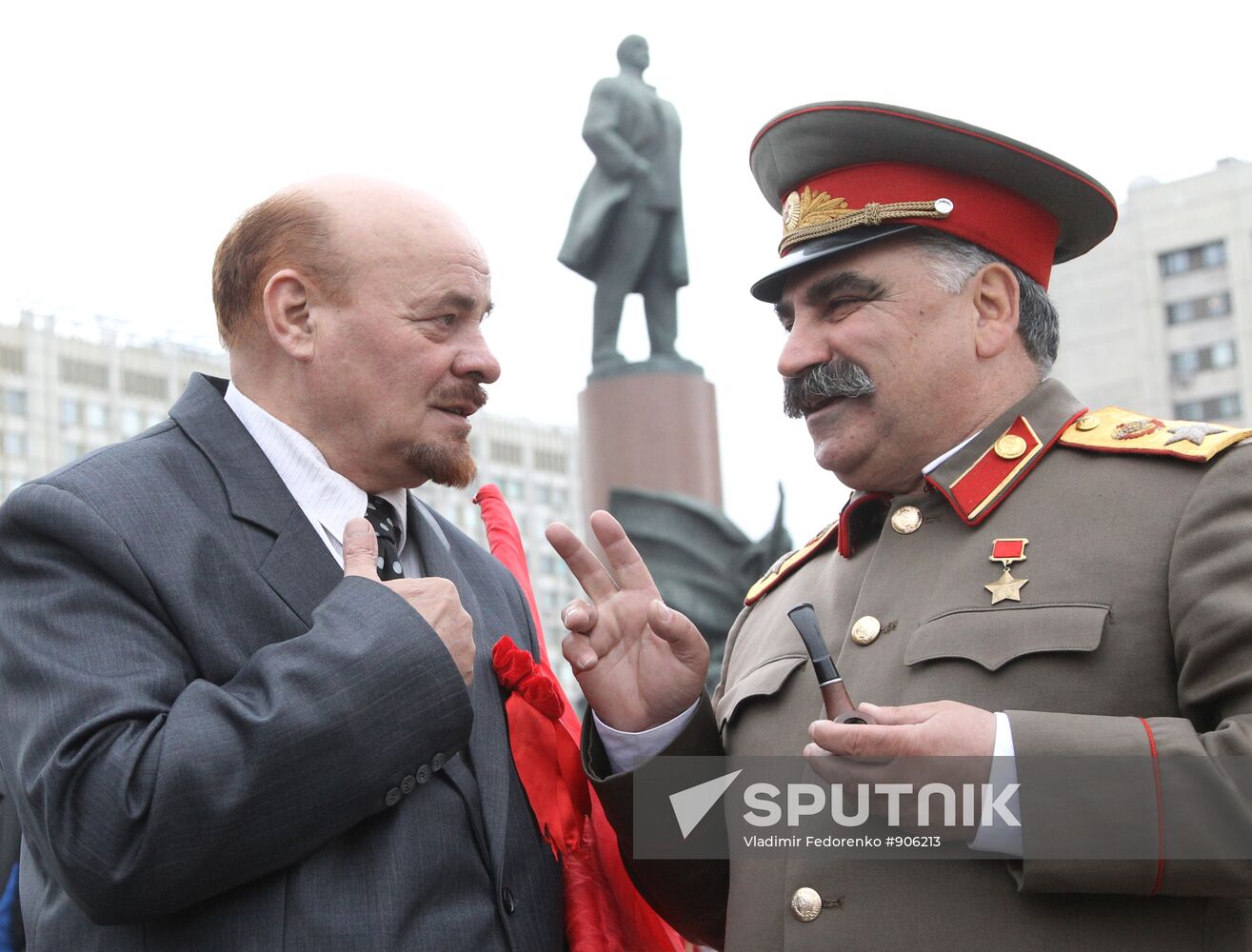 Labor Day demonstrations in Moscow