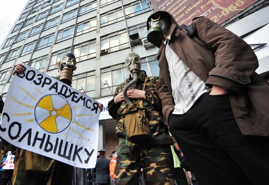 Labor Day "Monstration" in Novosibirsk