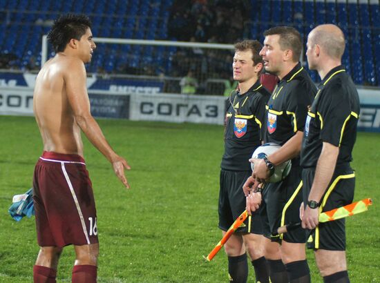 Football. Premier League. Match "Soviet Wings" - "Rubin" - 2:2