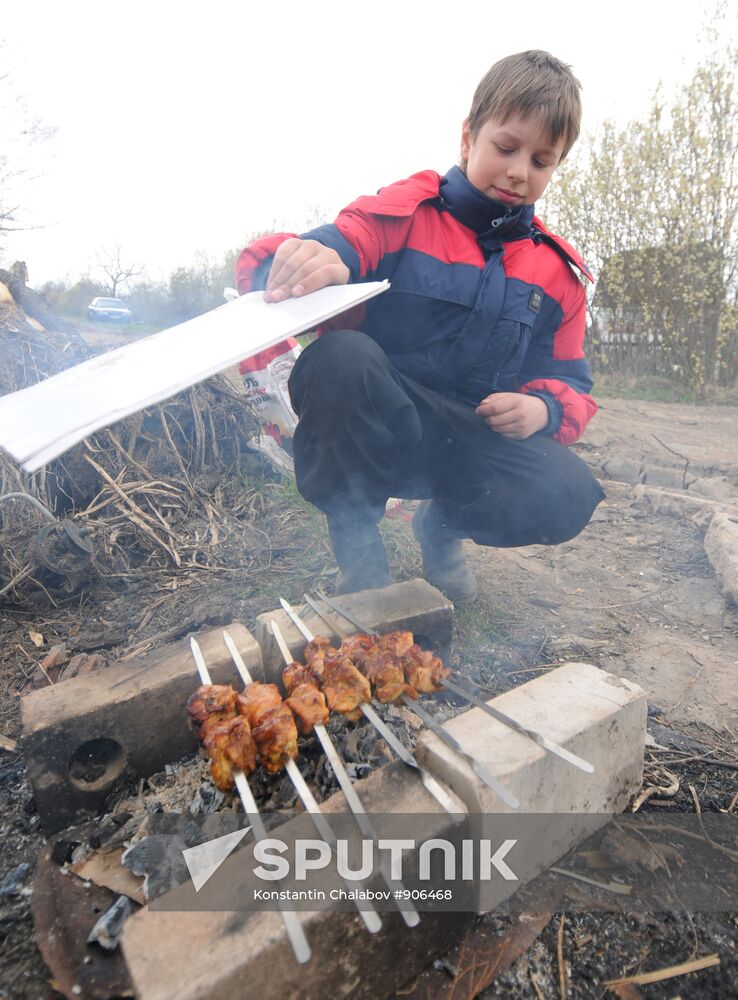 Dacha season starts in Novgorod region