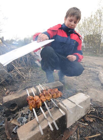 Dacha season starts in Novgorod region