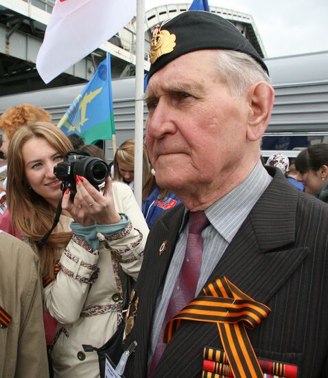 War veteran-carrying Memory Train leaves Kaliningrad