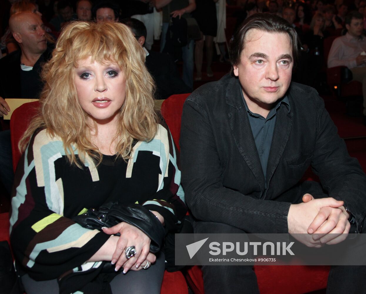 Alla Pugacheva and Konstantin Ernst