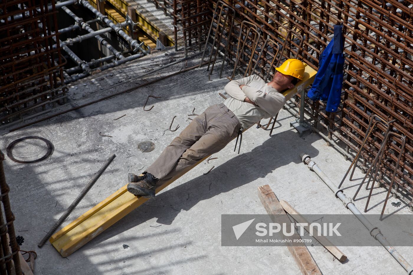 Construction of Olympic facilities in Sochi