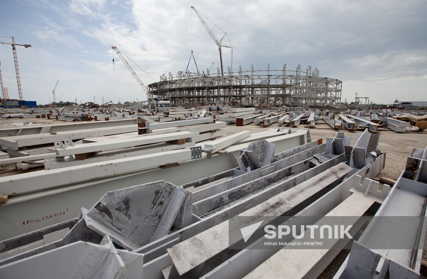 Construction of Olympic facilities in Sochi