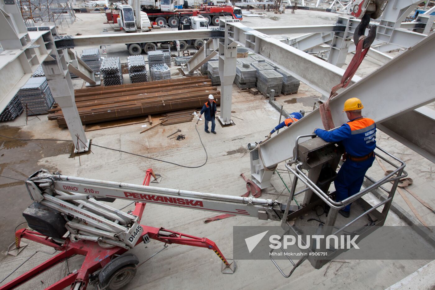 Construction of Olympic facilities in Sochi