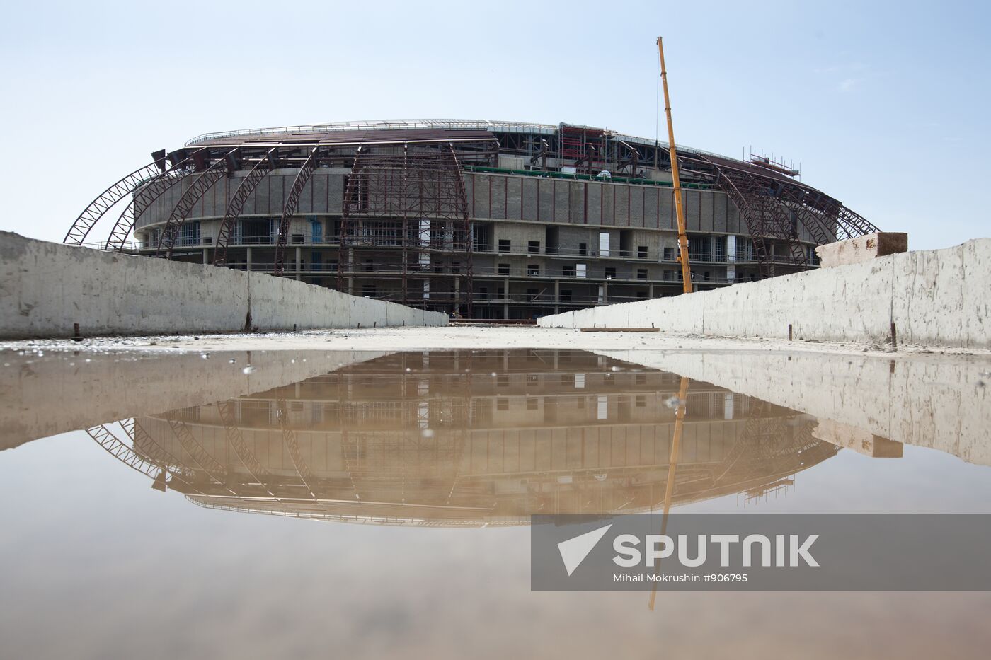 Construction of Olympic facilities in Sochi