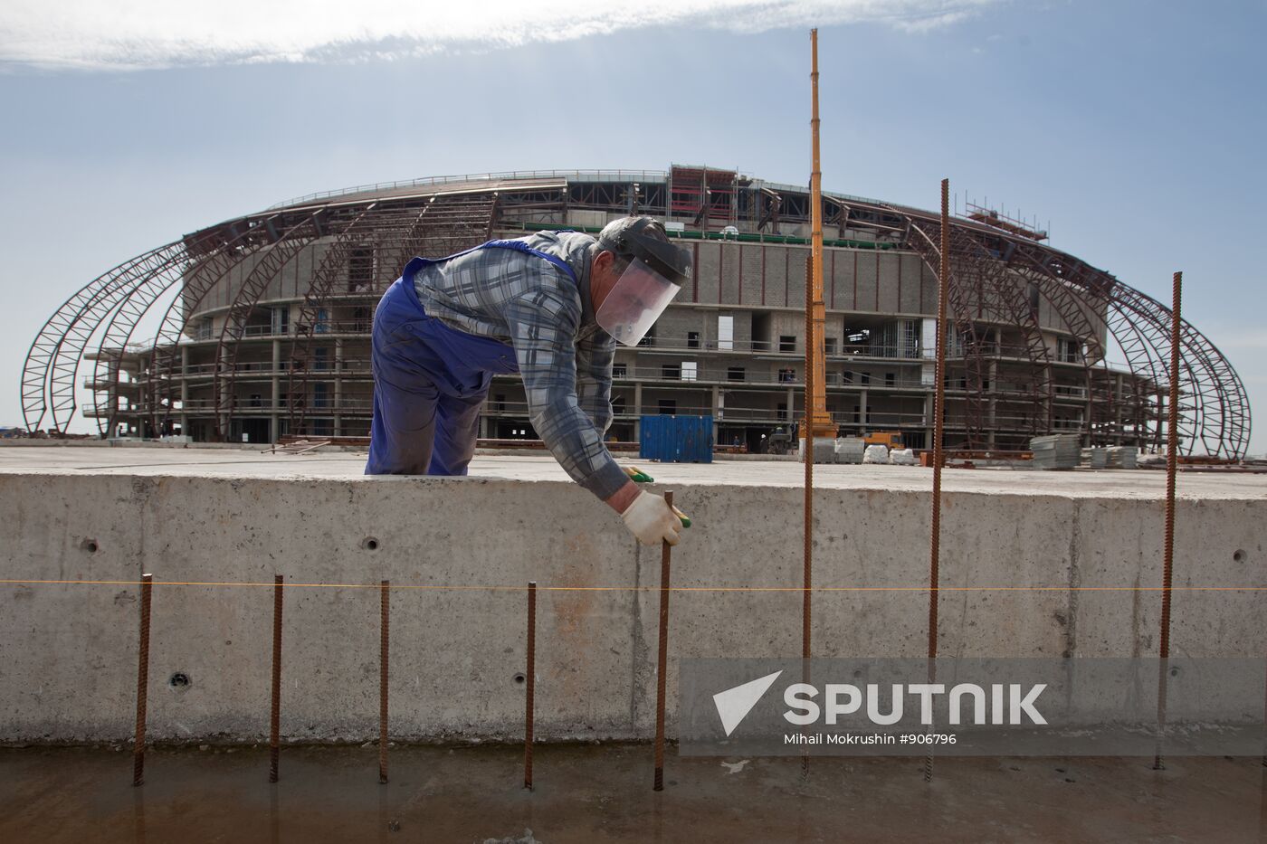 Construction of Olympic facilities in Sochi