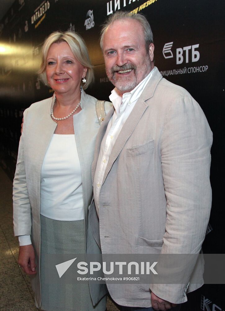 Vladimir Khotinenko and his wife, Tatyana