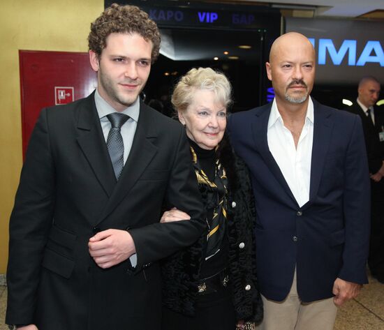 Konstantin Kryukov, Irina Skobtseva and Fyodor Bondarchuk