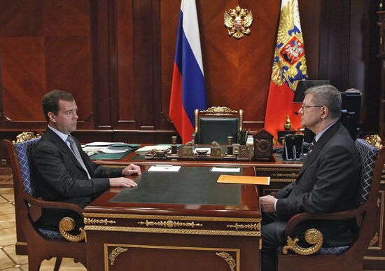 Dmitry Medvedev meets with Yury Chaika