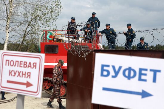 Russian Emergency Ministry showcases new technical developments