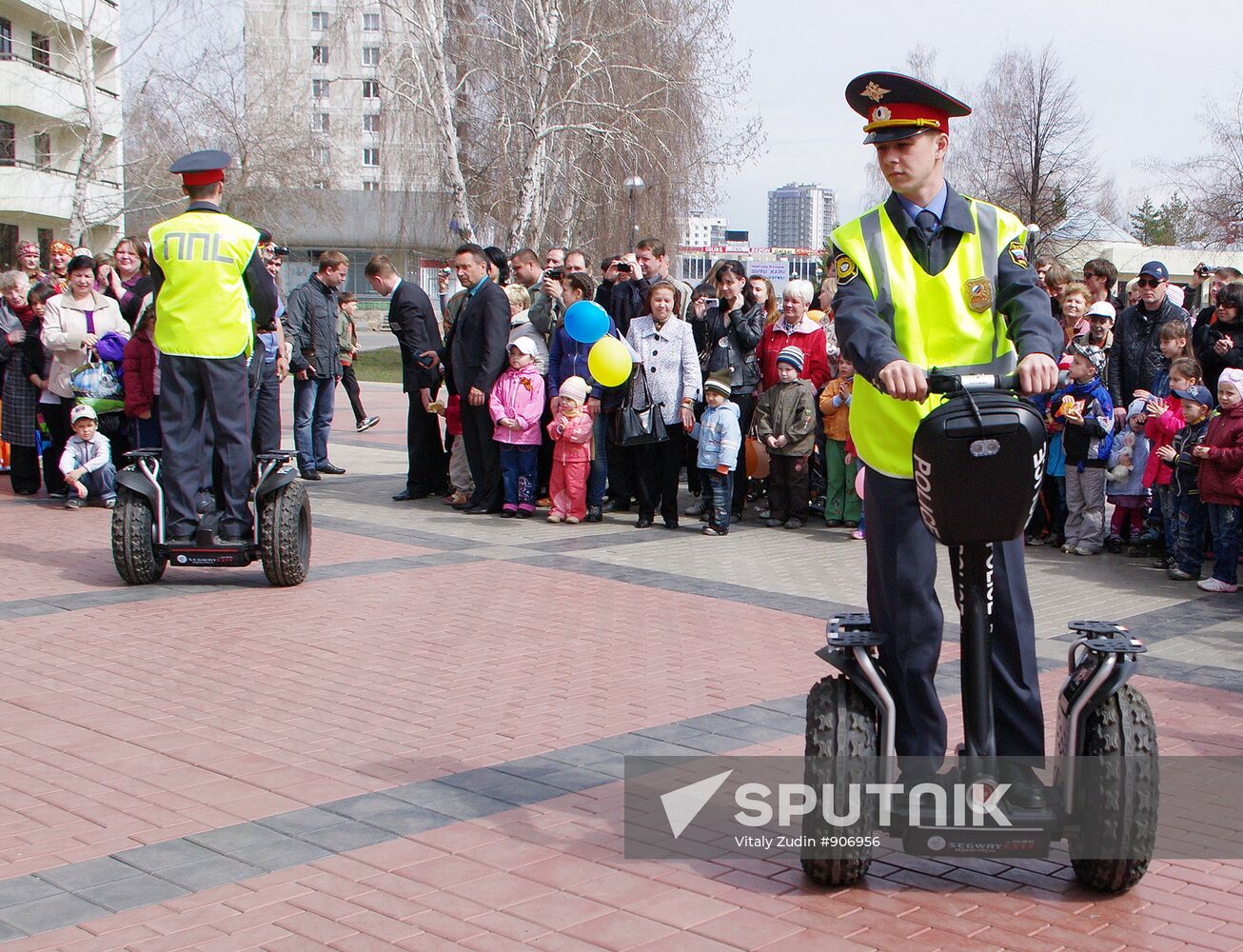 Naberezhnyye Chelny road police receive personal transporters