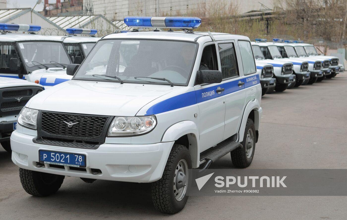 St. Petersburg police receive new service vehicles
