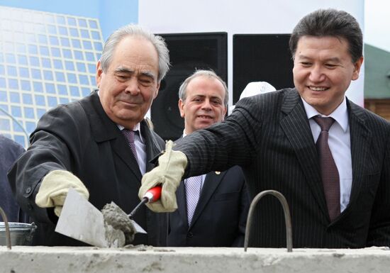 Kirsan Ilyumzhinov and Mintimer Shaimiyev