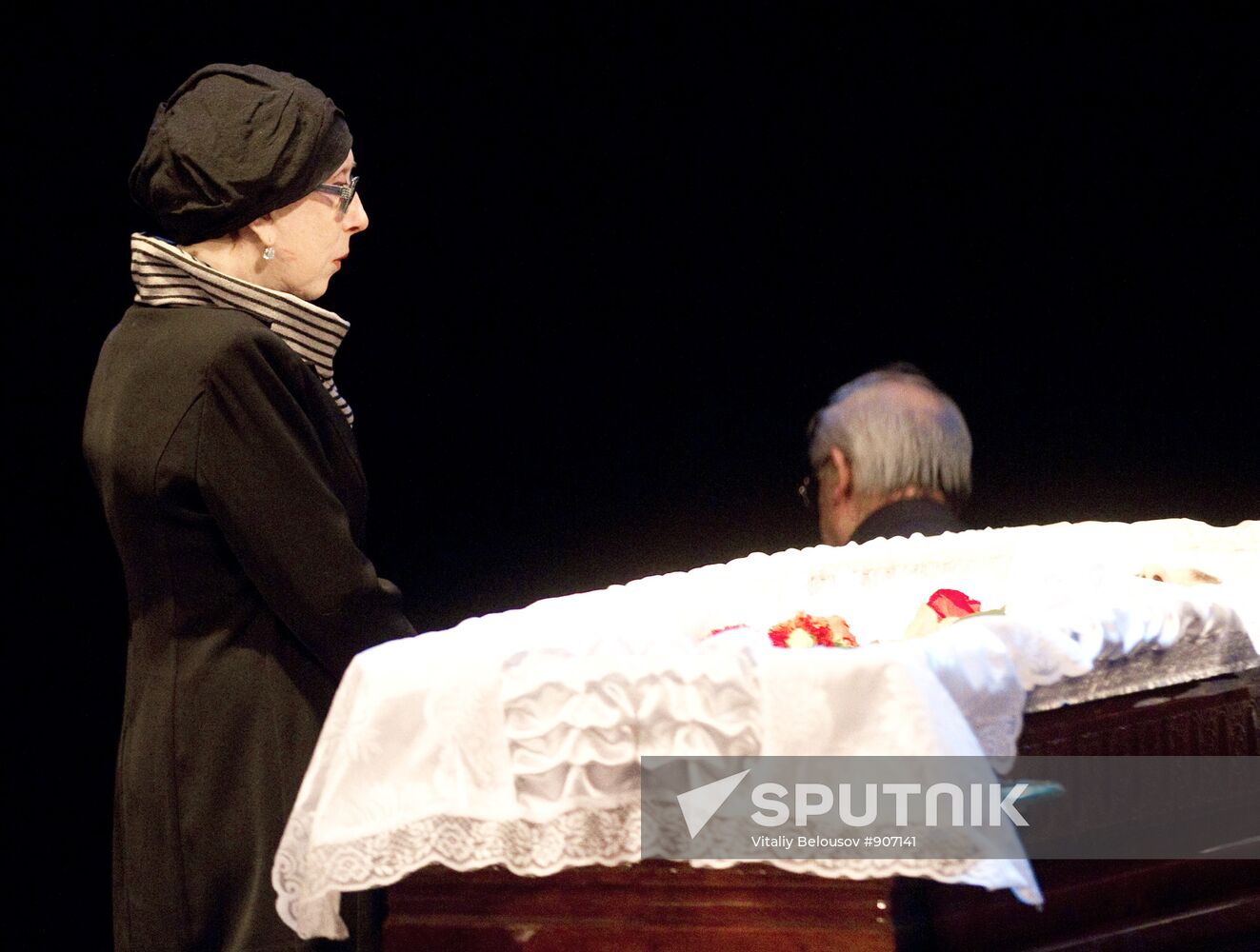 Funeral service for People's Artist of Russia Alexander Lazarev
