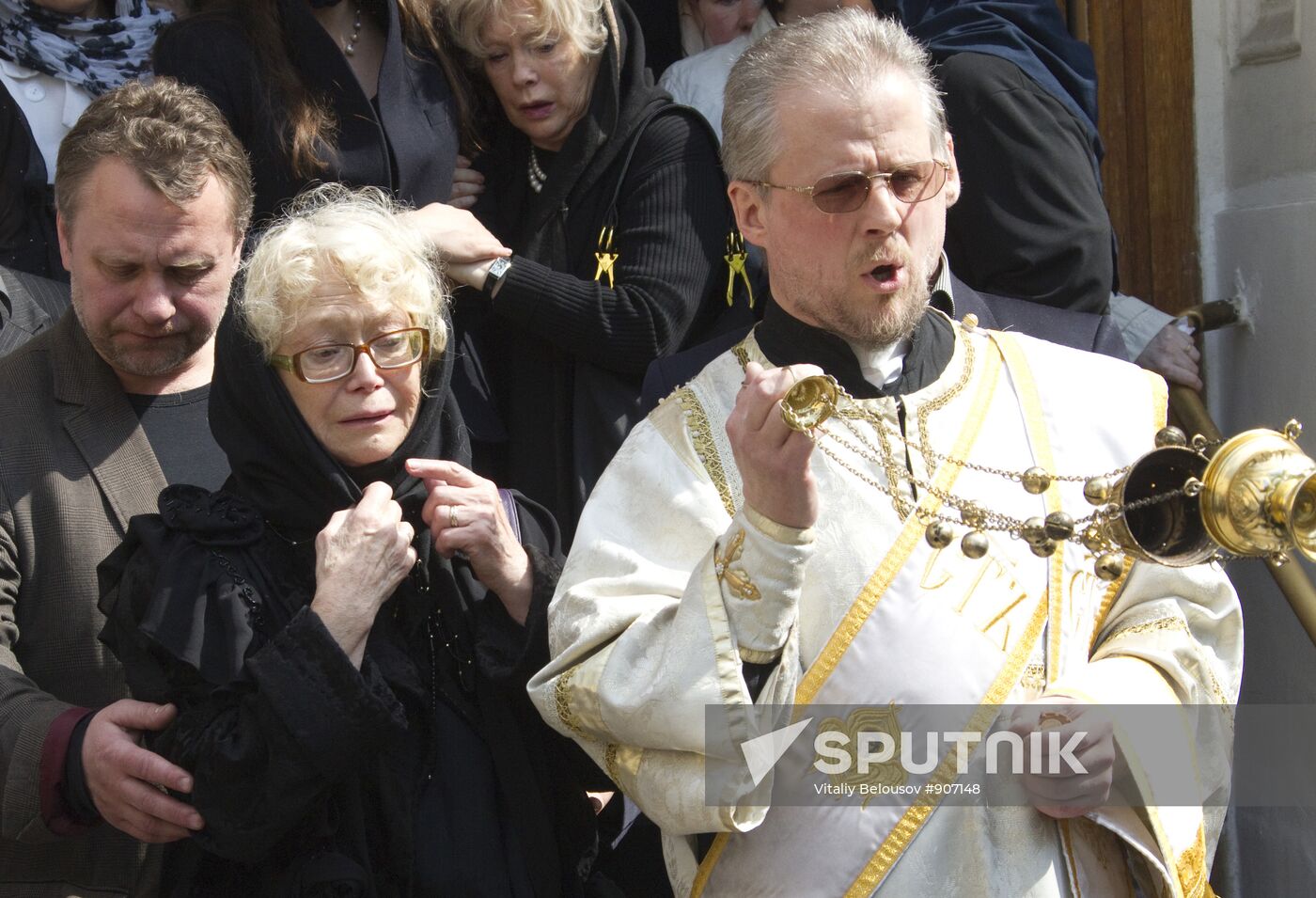 Funeral service for People's Artist of Russia Alexander Lazarev