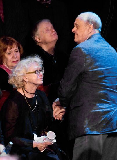 Funeral service for People's Artist of Russia Alexander Lazarev