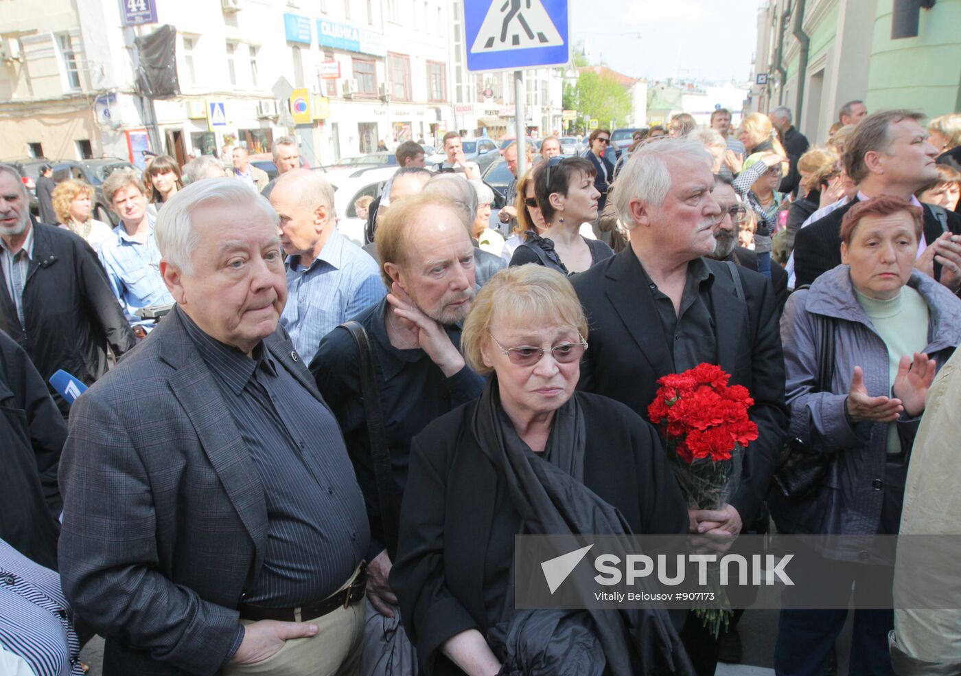 Funeral service for People's Artist of Russia Alexander Lazarev