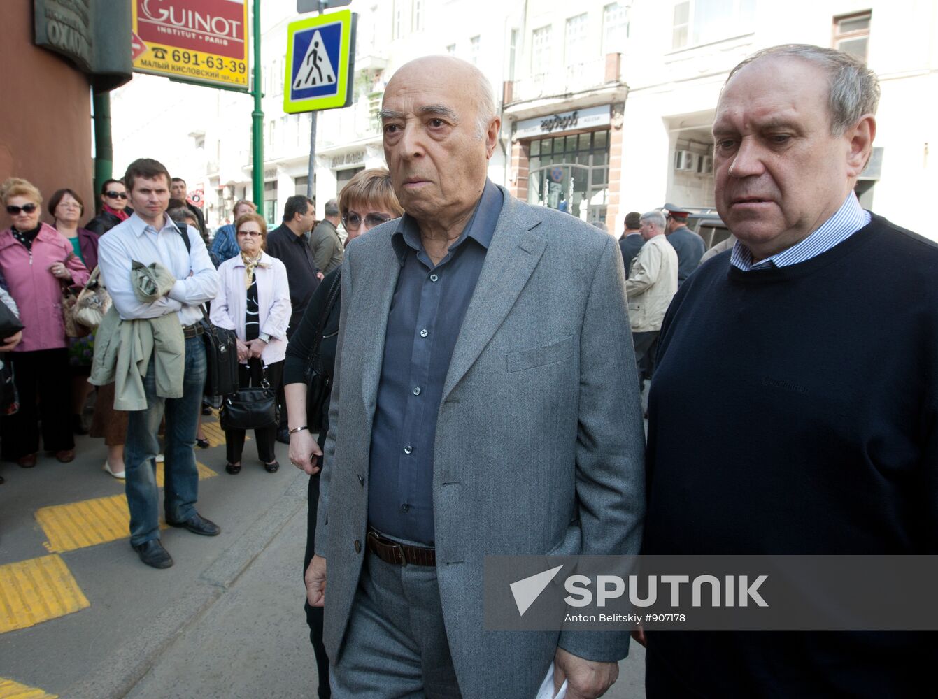 Funeral service for People's Artist of Russia Alexander Lazarev