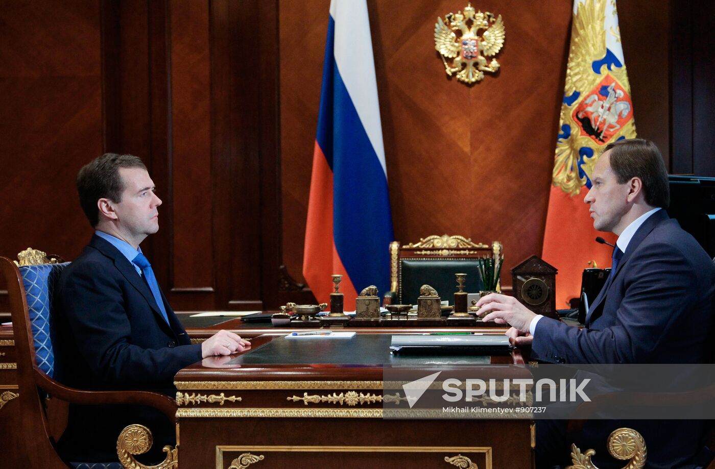 Dmitry Medvedev meets with Leo Kuznetsov
