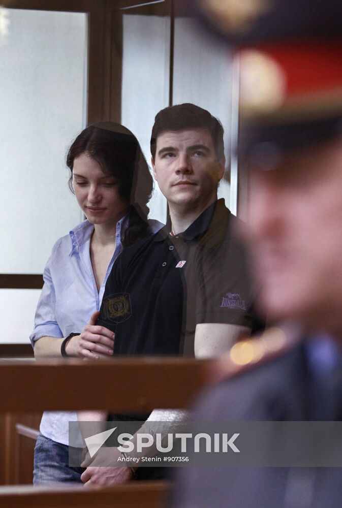 Nikita Tikhonov and Evgenia Khasis sentences announced