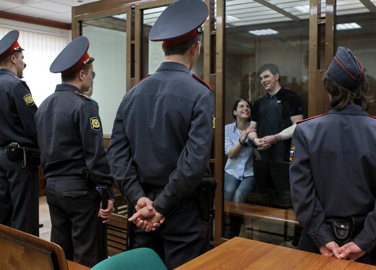 Nikita Tikhonov and Yevgenia Khasis sentences announced